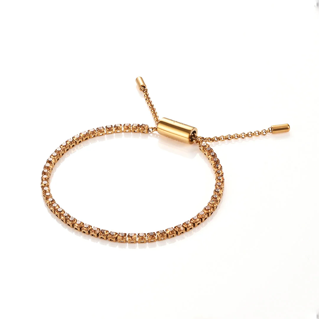 CLÀT Canary Tennis Bracelet