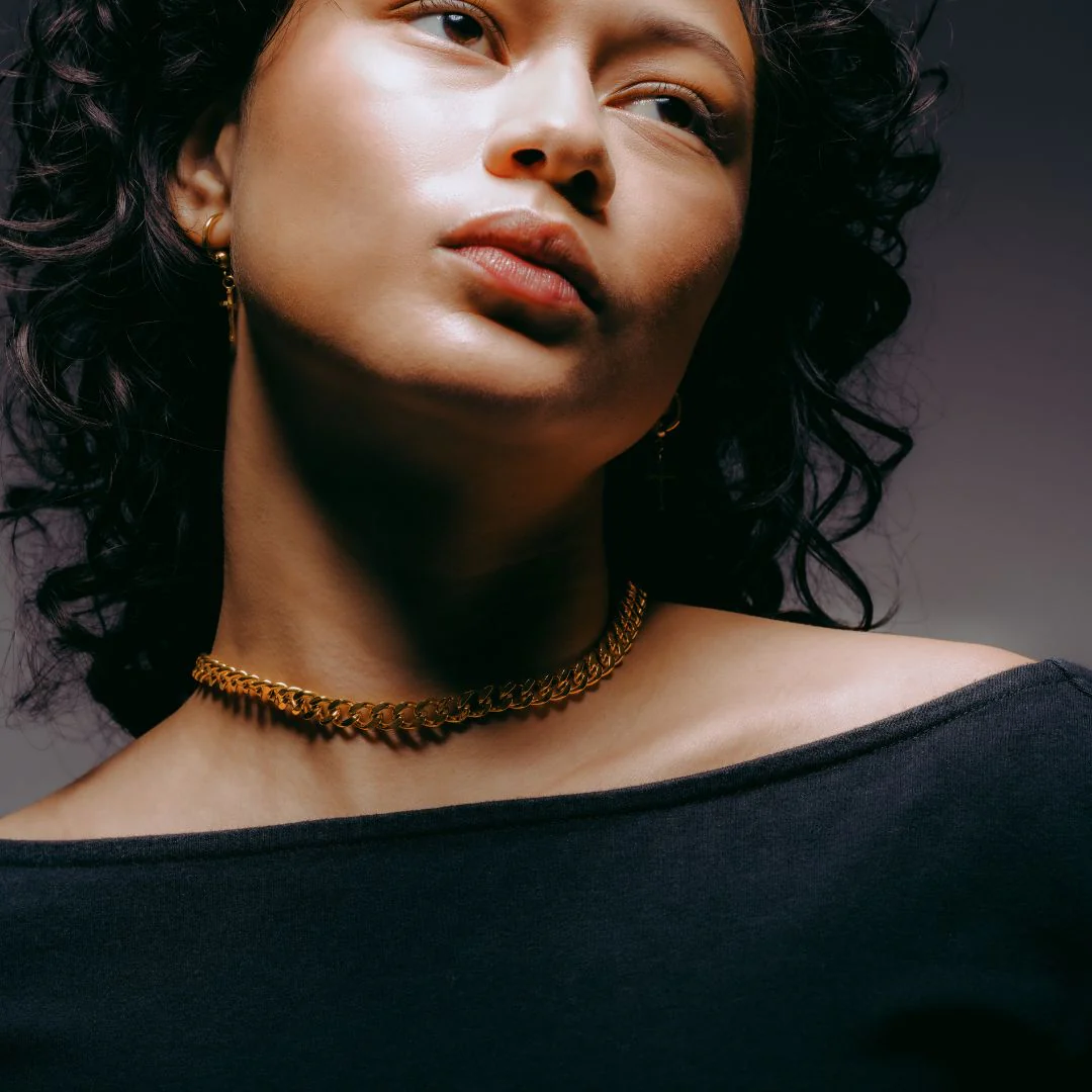 CLÀT Cuban Link Necklace + Triple Wrap Bracelet - Image 14
