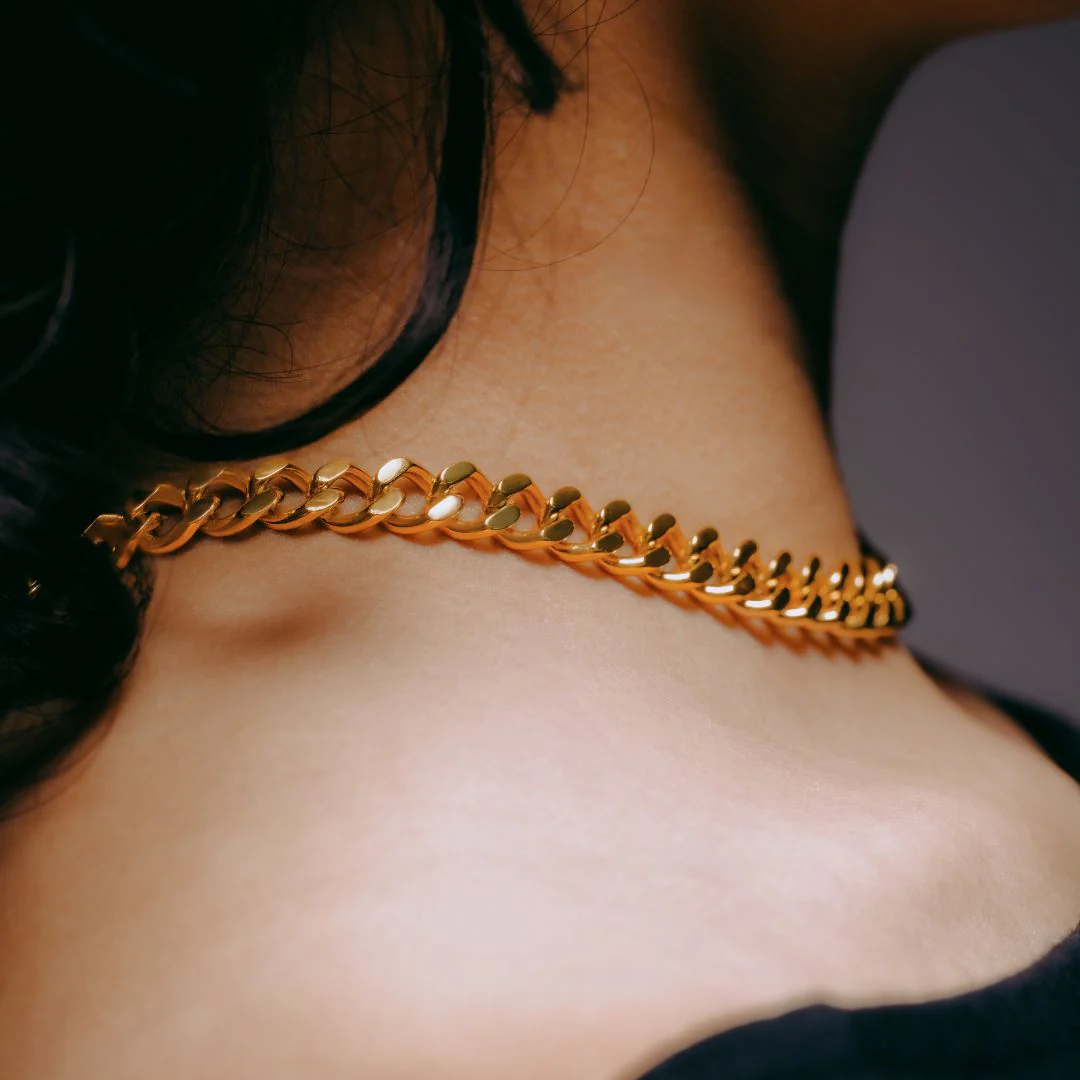 CLÀT Cuban Link Necklace + Triple Wrap Bracelet - Image 15