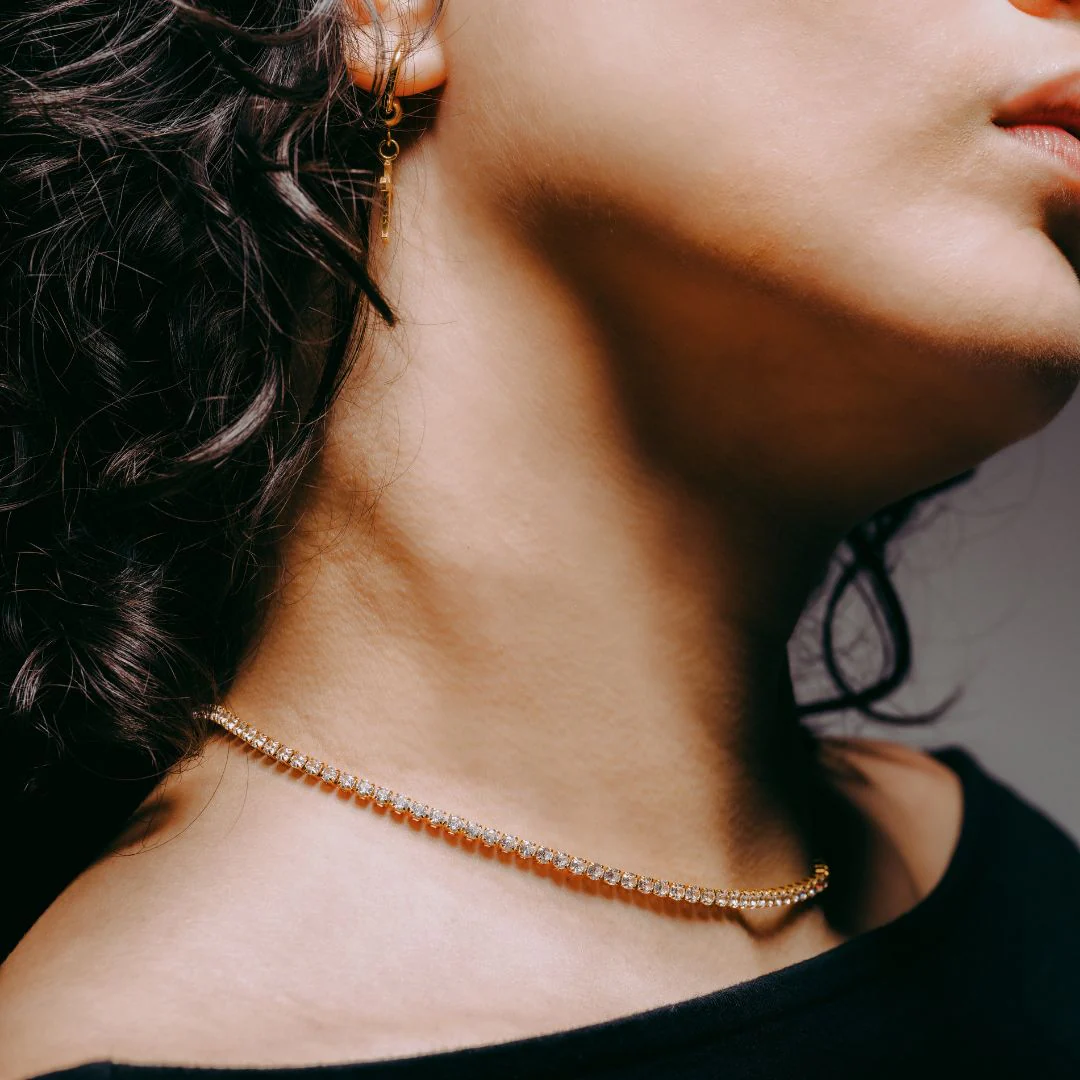 CLÀT Tennis Necklace + Triple Wrap Bracelet - Image 15