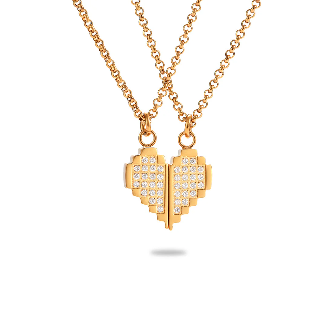 CLÀT Digital Love Necklace Set - Image 3