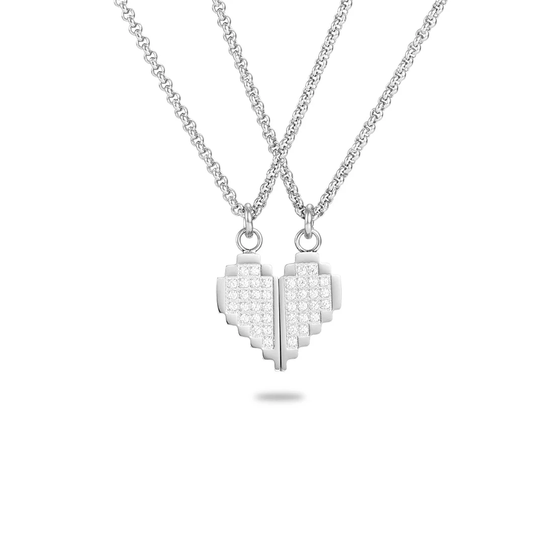 CLÀT Digital Love Necklace Set - Image 4