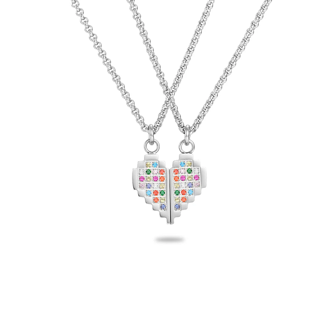 CLÀT Digital Love Necklace Set - Image 5