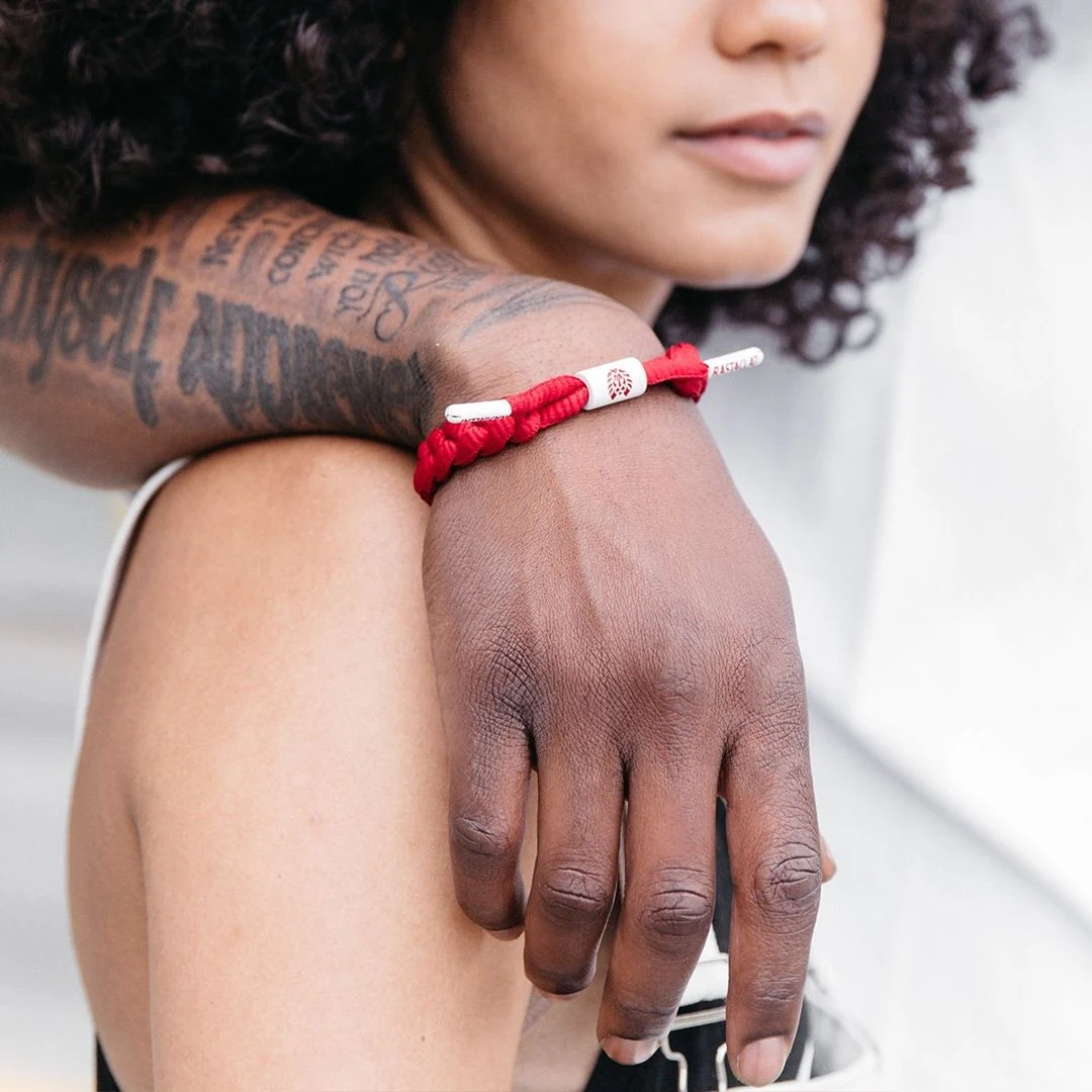"Fire" Braided Bracelet - Image 4