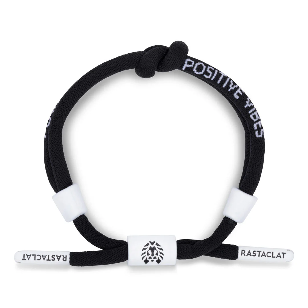 "Positive Vibes" Printed Knotted Bracelet - Image 4